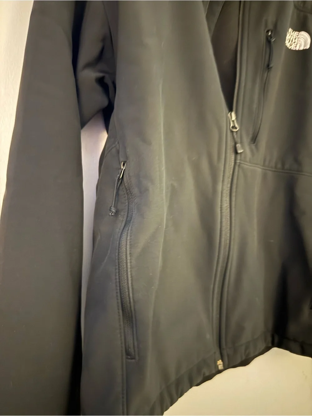 The North Face Black Full-Zip Softshell Jacket